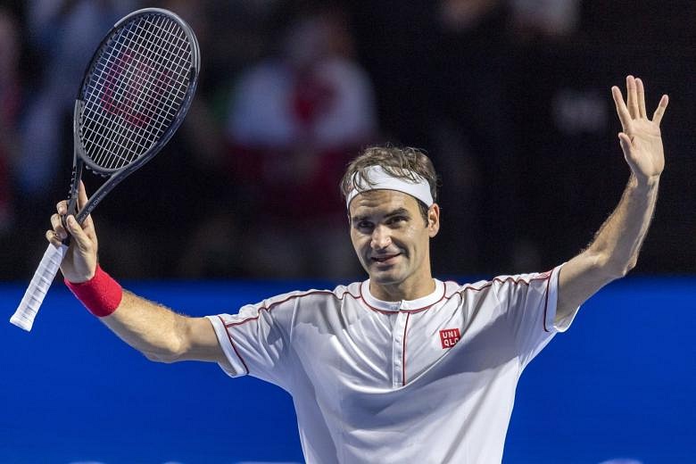 Tennis: Ruthless Federer Into Basel Quarter-finals | The Straits Times