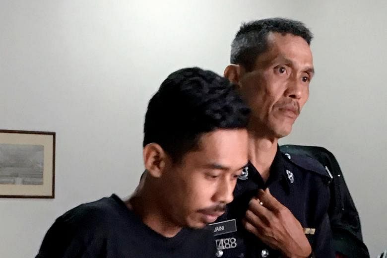 Shahrul Nizam Zuraimy is said to have murdered his wife and stepson on Oct 6.