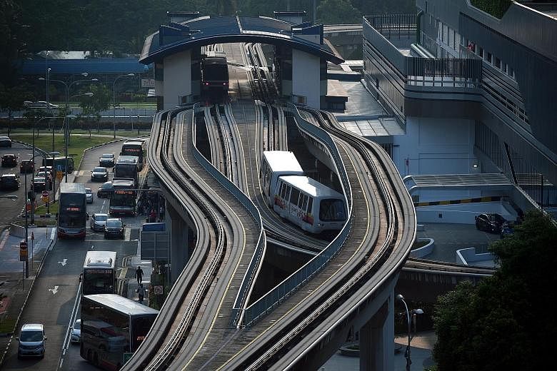Bukit Panjang LRT will see changes to its operations. From Dec 1, the trains will operate only on the anti-clockwise loop on Service B via Petir station during off-peak hours. The Land Transport Authority and SMRT said the change will better match su