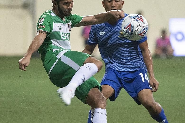 Christopher van Huizen started 17 Singapore Premier League games for Geylang International and has 10 assists.