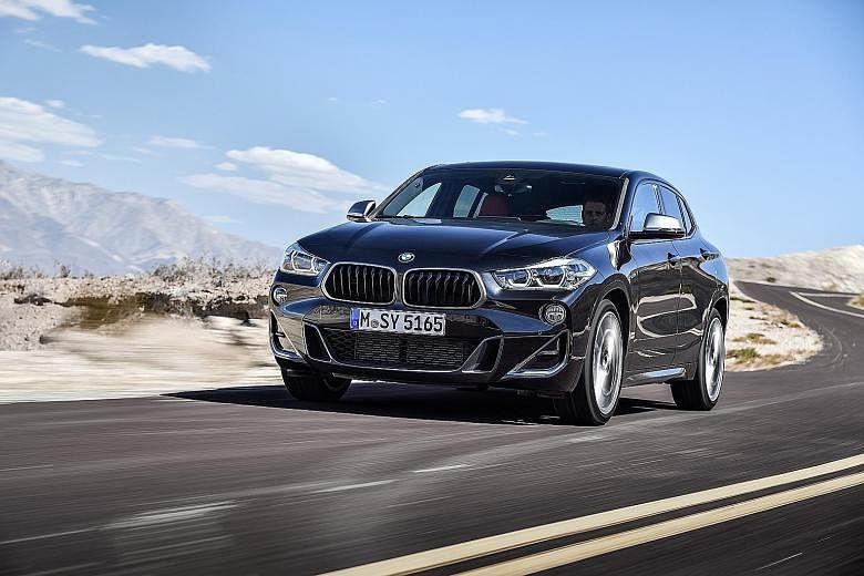 The BMW X2 M35i is an xDrive - BMW speak for all-wheel-drive.