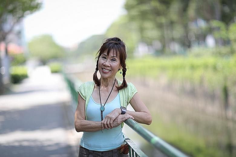 Ms Serena Seah, 63, works in the sales industry. She remembers her 40s as being a period of hard work, juggling her job and caring for her children, but determined to upgrade herself, she used the opportunity to understand her work. This helped her j