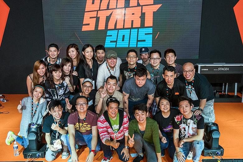 Ms Lee with her team of organisers for GameStart 2015. Ms Lee promoting the Dead Space video game while working for Electronic Arts. Ms Elicia Lee, a psychology graduate, cut her teeth in a few industries, including food and beverage, hospitality and