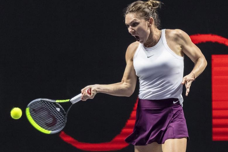 Tennis: WTA Finals Champion Svitolina Eases Past Pliskova But Halep ...