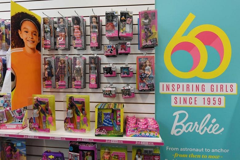 barbie sales since 1959