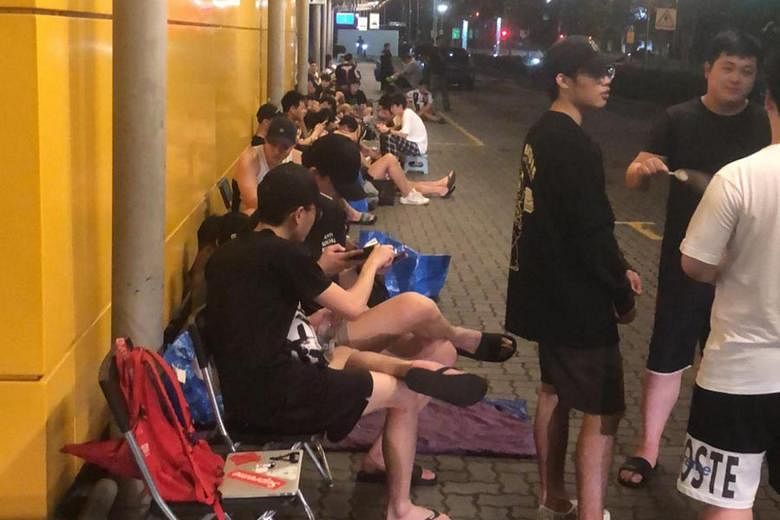 IKEA superfans queue overnight for the launch of the Virgil Abloh