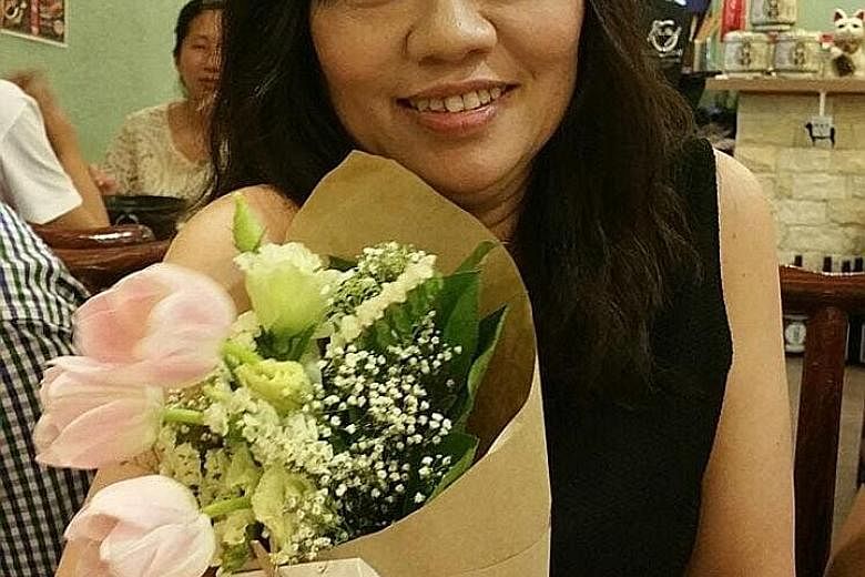 Mother-of-three Poh Cho Hui was walking on a shared path in Tampines when the accident took place.