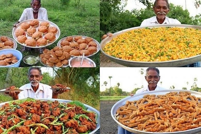 Indian YouTuber Narayana Reddy, the star of the popular Grandpa Kitchen channel, was known for whipping up meals of epic proportions. He died last Sunday at the age of 73.