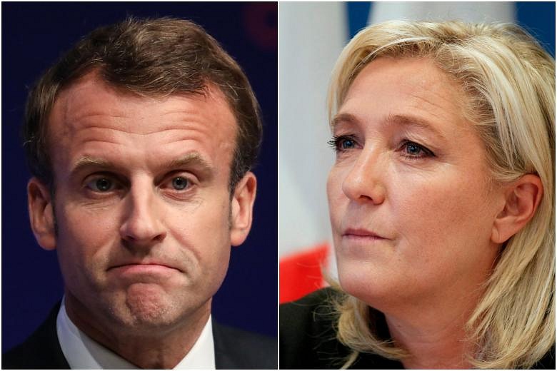 French President Emmanuel Macron, far-right leader Marine Le Pen would ...