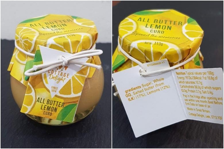 Cottage Delight All Butter Lemon Curd products recalled after incorrect ...