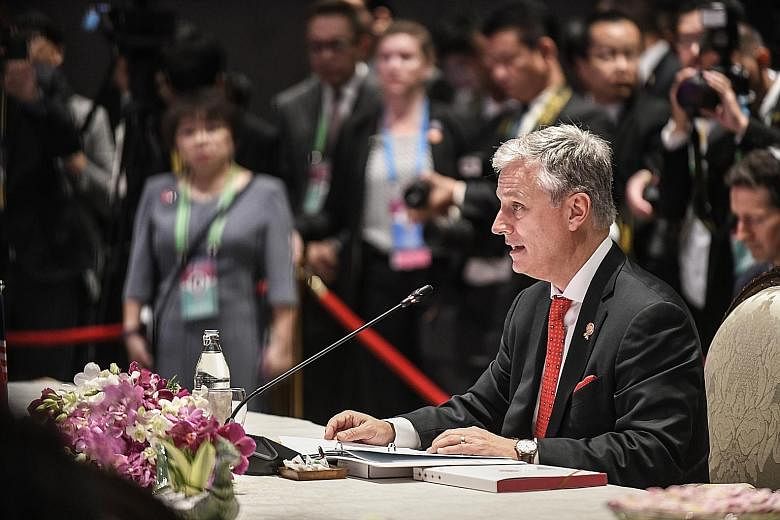 At the Asean-US Summit, US National Security Adviser Robert O'Brien read out a letter from Mr Donald Trump in which the US President invited Asean leaders to the United States for a "special summit" in the first quarter of next year. But one observer