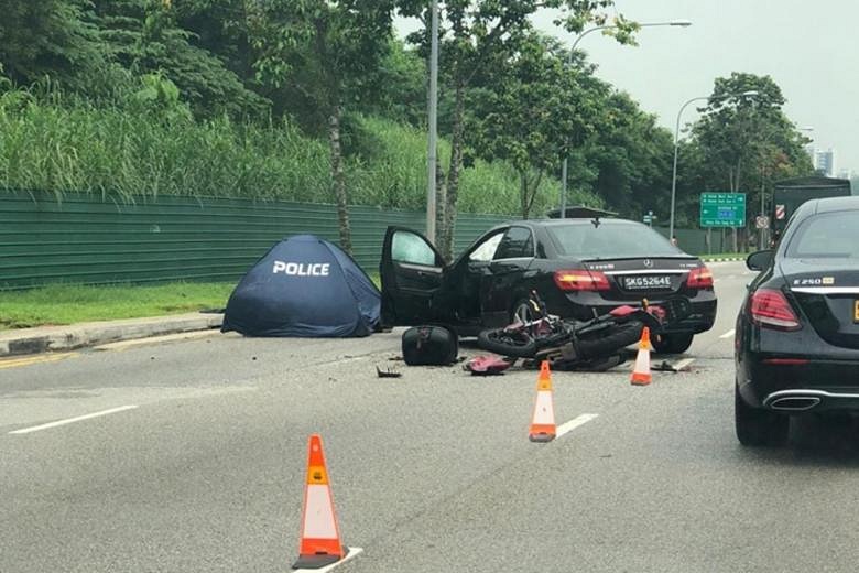 Police Arrest Driver After Motorcyclist Dies In Bukit Batok Road ...