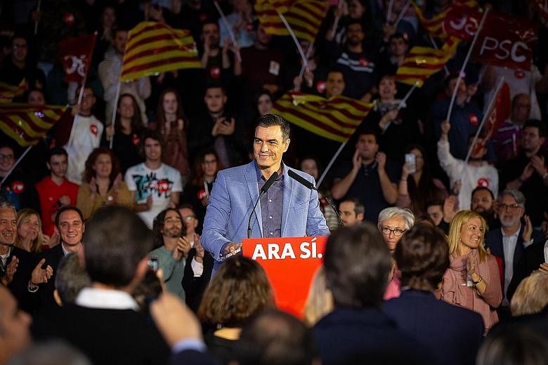 Acting Spanish Prime Minister Pedro Sanchez called the vote after failing to secure the necessary support to form a government.