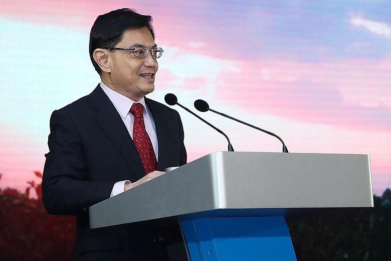 Deputy Prime Minister Heng Swee Keat noted that Olam International has been a leader in promoting sustainability, at the agri and food giant's 30th anniversary dinner yesterday.