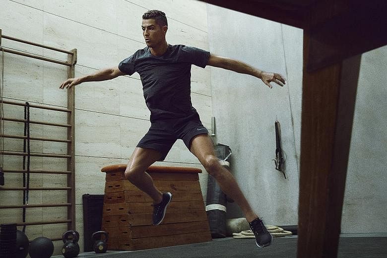 The Nike Training Club app has drills and audio guides from professional trainers and even celebrities like football star Cristiano Ronaldo. 