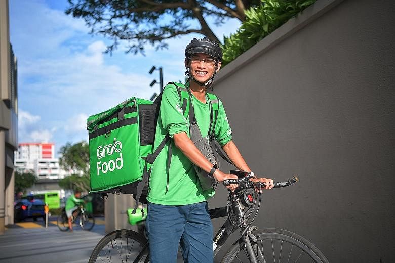 For food delivery rider Zane Chiang, what started as an interim job has ended up being a full-time job for the last three years.