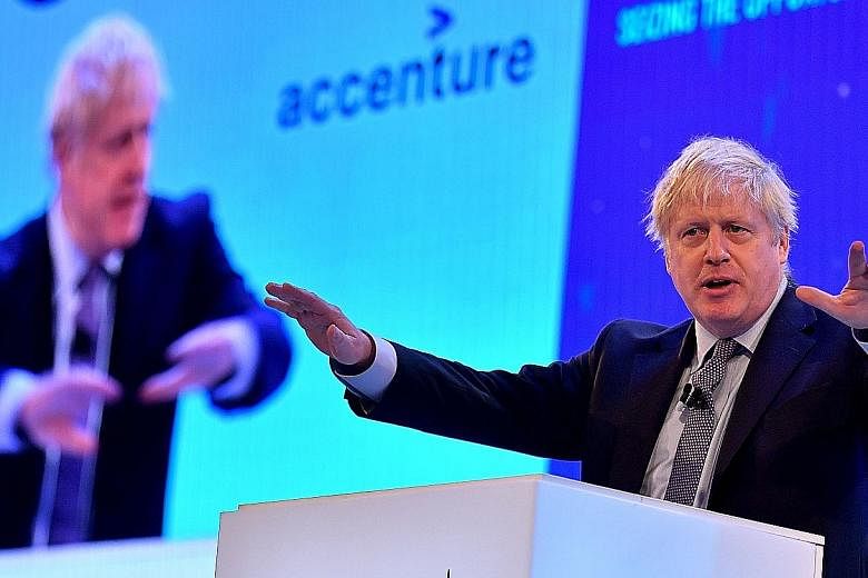British Prime Minister Boris Johnson said £6 billion (S$10.6 billion) would be saved from deferring further cuts in corporation tax.