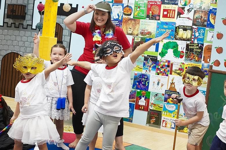 MindChamps is opening a new pre-school for the performing arts in Orchard Road. The school is collaborating with Mr Dean Carey (above), acting coach to Hollywood stars like Hugh Jackman, to work on the curriculum and teacher training. PHOTOS: MINDCHA