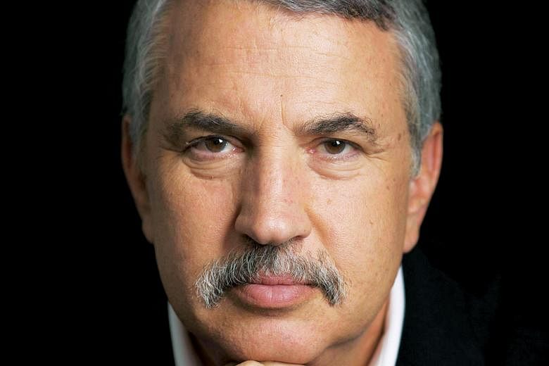 Speaking at a public lecture organised by the Lee Kuan Yew School of Public Policy, New York Times columnist Thomas Friedman (above) says US President Donald Trump was right to take on China because it did not play fair.