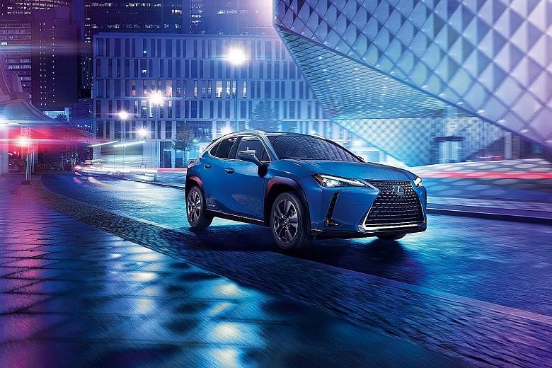 The Lexus UX300e does not offer one-pedal driving - a trademark of many electric models - but requires the driver to use the brake pedal to shed speed.