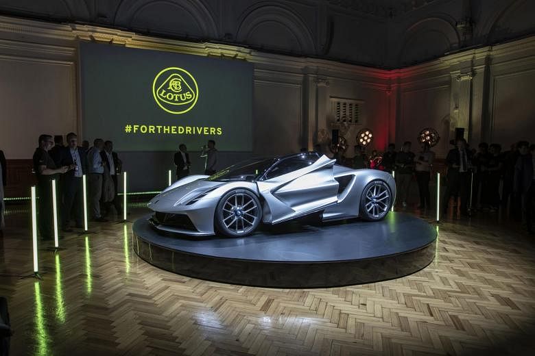 Lotus is focused on producing cars such as the Evija, which has a mid-mounted 2,000kW lithium-ion battery, giving it the sharp handling of a mid-engined sports car.