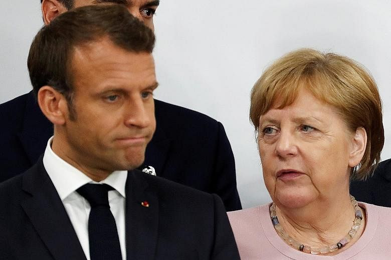 Certain tensions between Dr Angela Merkel and Mr Emmanuel Macron underscore the strains in the Franco-German relationship.