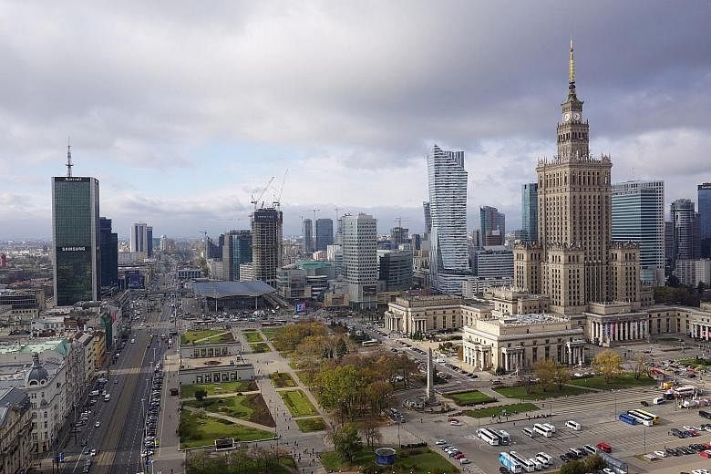 The Warsaw skyline, once dominated by a huge Soviet-style palace, today resembles a fast-growing metropolis. More foreign investors have realised that it is Poland, the Czech Republic and Hungary where the return on investment is substantial, say exp