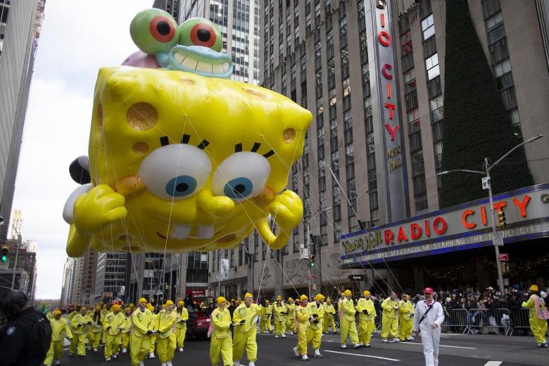 In Pictures: Macy's Thanksgiving Parade | The Straits Times