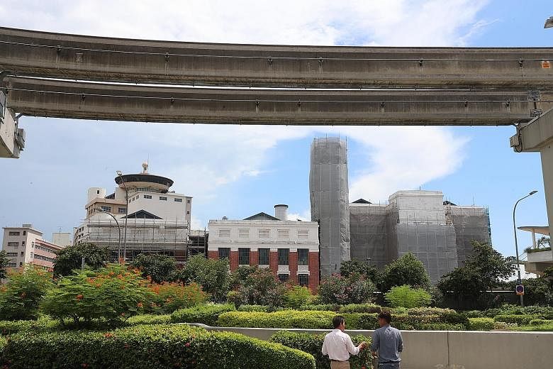 St James Power Station was Singapore's first coal-fired power plant. Dyson plans to occupy it by early 2021. ST PHOTO: TIMOTHY DAVID