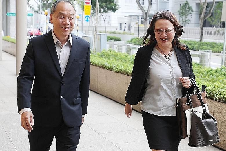 Parliament had previously voted on Nov 5 in favour of a motion calling on Ms Sylvia Lim and Mr Low Thia Khiang to discharge themselves from all financial matters at the Aljunied-Hougang Town Council.