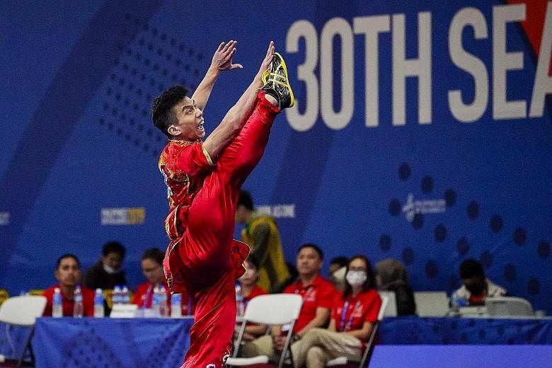 Yong Yi Xiang's gold-medal display in the men's changquan event has boosted his confidence after a disappointing World Wushu Championships. 