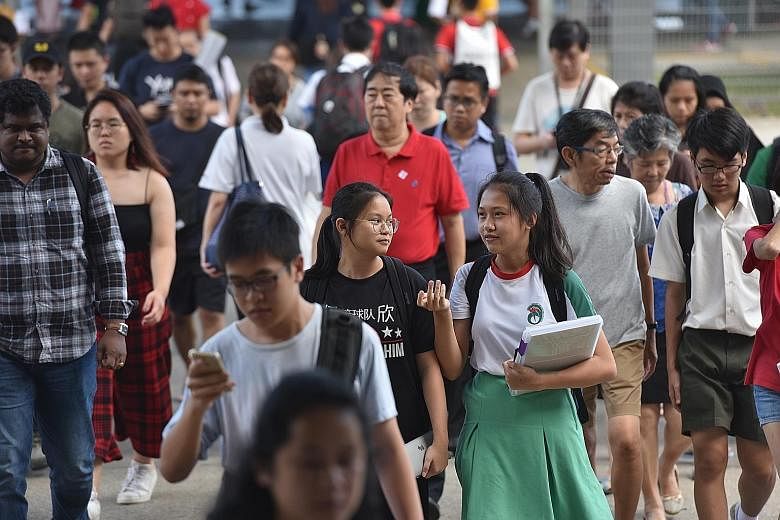Singapore students had higher scores than the OECD average in higher-order reading processes like evaluating content, assessing credibility and differentiating between fact and opinion.