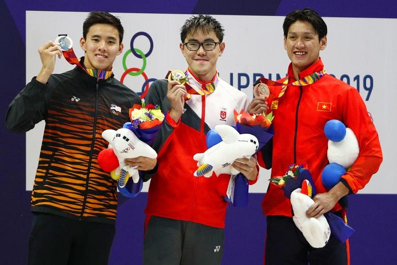 SEA Games: Golds by Darren Chua in 200 free, Quah Ting Wen in 50 fly ...