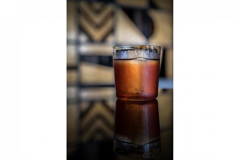MO Bar’s Americano is made with vermouth, a fortified wine which has relatively low alcohol content.