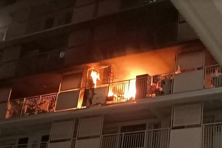 Woman dies from injuries suffered in Bukit Batok blaze where fire hose reels could not be used