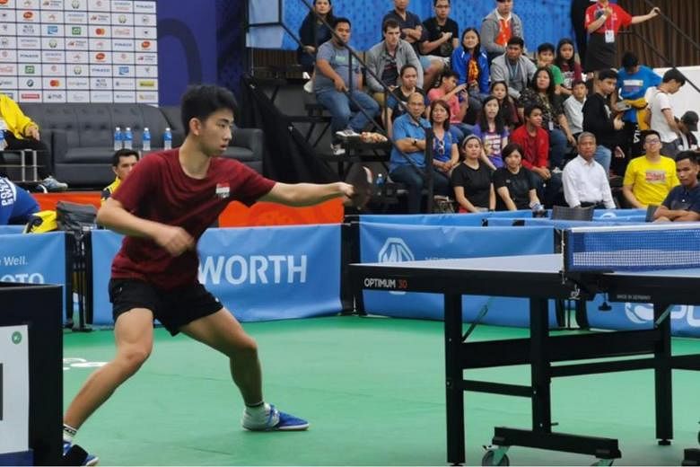 sea games table tennis