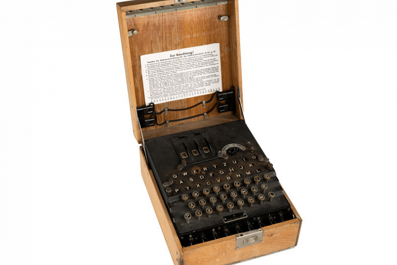 Rare Nazi Enigma Code Machine Tops 143 000 At Auction The Straits Times