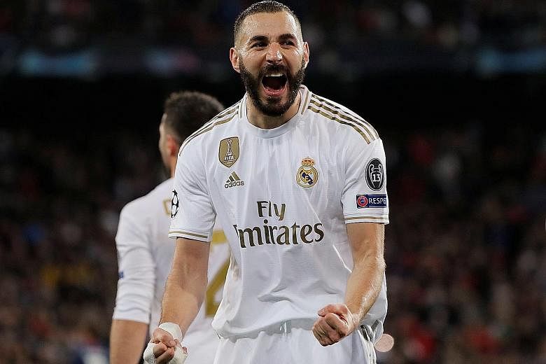 Karim Benzema, Real Madrid's top scorer this season with 16 goals in all competitions, will lead the attack for the 13-time European champions against Pep Guardiola's Manchester City. The City manager is a former coach of Real's arch-rivals Barcelona