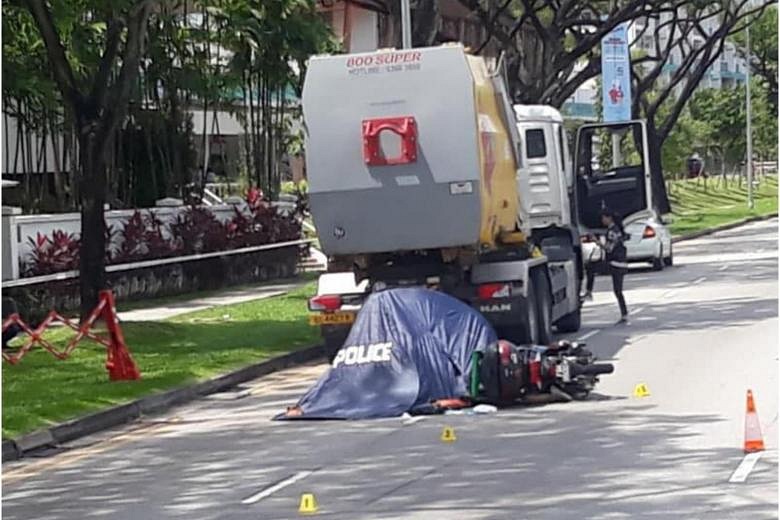 GrabFood Delivery Rider Dies After Accident With Truck In Gambas Avenue ...