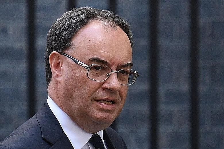 Mr Andrew Bailey will serve an eight-year term as Bank of England governor from March 16.