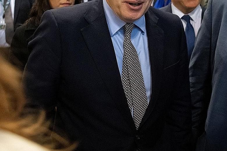 Prime Minister Boris Johnson's electoral victory has transformed Britain's divorce negotiations with the EU. PHOTO: REUTERS