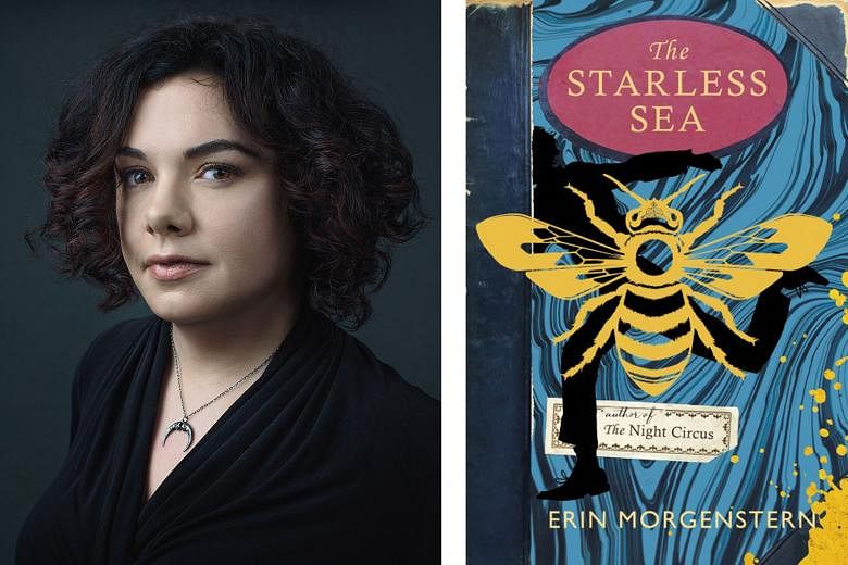 The Starless Sea (left) by Erin Morgenstern (above).