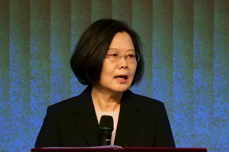 Taiwan's Tsai Ing-wen Urges More Talks On Contested China 'infiltration ...