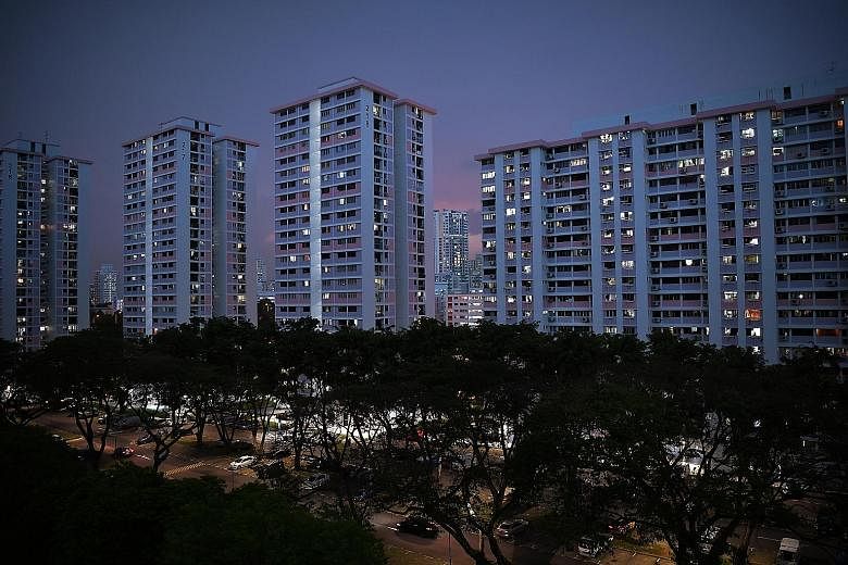 The higher electricity tariffs for households powered by SP Group are mainly due to higher energy costs, while lower gas prices for homes are due to a decline in fuel costs. ST PHOTO: KUA CHEE SIONG