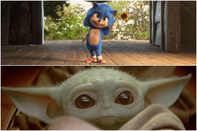 Depois de Baby Yoda, eis o Baby Sonic em Sonic: O Filme