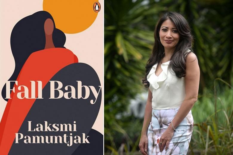 Fall Baby (above) is the sequel to the 2012 novel Amba, both by Indonesian writer Laksmi Pamuntjak (left).