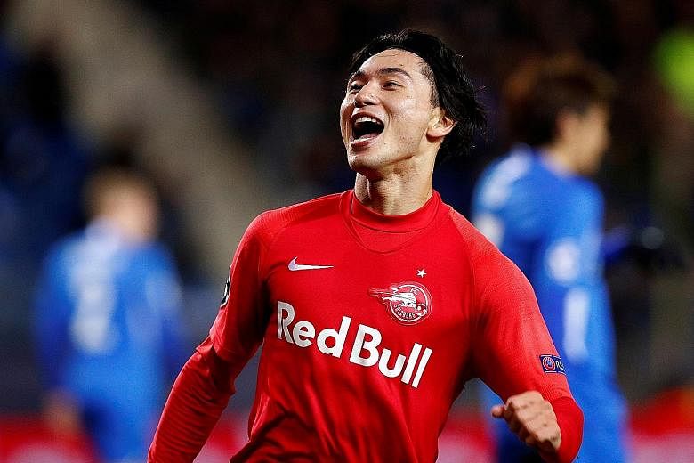 Takumi Minamino, who signed for Liverpool recently, is unlikely to be the only acquisition by England's "Big Six" during the January transfer window. PHOTO: REUTERS