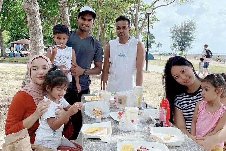 SWEET TWEET Singapore national football captain Hariss Harun enjoying his #firstmeal2020 at East Coast Park. Follow @straitstimesfood for delicious eats. For other newsmakers' first meals: READ: str.sg/blurb135