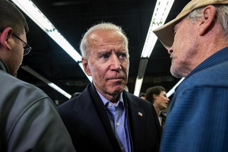 Three Democrats In Swing Districts Back Joe Bidens Presidential Bid The Straits Times 9862