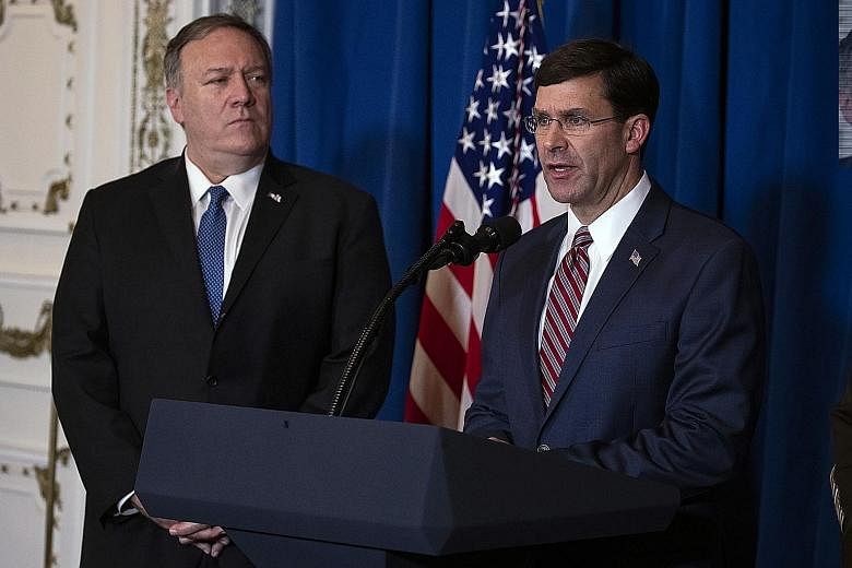Defence Secretary Mark Esper said the US was still committed to countering ISIS militants in Iraq, alongside its allies and partners.